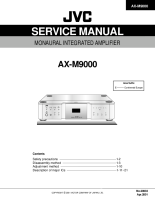 JVC AX-M9000-Service-Manual